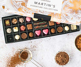 Martins Chocolatier Signature Collection Chocolate Gift Set | 30 Luxury Handmade Chocolates | 15 Chocolate Flavours
