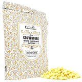 Martins Chocolatier Belgian Chocolate Buttons (900g) | Chocolate Chips | Chocolate Callets | Suitable for Chocolate Fountain Chocolate Moulds (Milk Chocolate and White Chocolate - 2 Bags)