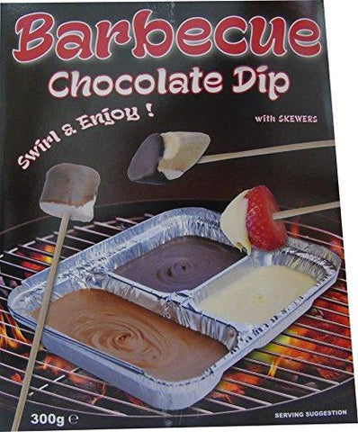 Barbecue Chocolate Dark, Milk and White 300 grams (Pack of 3)
