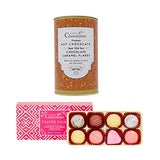 Martins Chocolatier Chocolate Taster Pack & Hot Chocolate Tin | Milk Chocolate | Drinking Chocolate