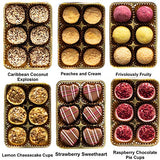 Martins Chocolatier Fruity Selection 36 Chocolate Truffles (6 x Six Packs) | Flavoured Chocolate Truffles | Chocolate Gift Pack | Stocking Fillers