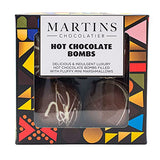 Martin’s Chocolatier Hot Chocolate Bombs  | Hot Chocolate Ball with Marshmallows | Chocolate Gift |