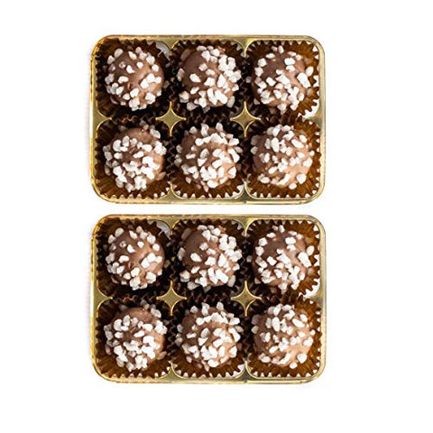 Martins Chocolatier Prosecco Chocolate Gift 6 Pack - 2 Boxes | Flavoured Chocolates