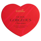 Martin's Chocolatier Luxury Chocolates - in a Heart Shaped Box Chocolate Gift (Red)
