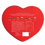 Martin's Chocolatier Luxury Chocolates - in a Heart Shaped Box Chocolate Gift (Red)