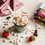 Martin’s Chocolatier Hot Chocolate Stirrers Continental Collection | Hot Chocolate Spoons with Marshmallows | Flavoured Chocolate Drink | Belgian Chocolate Gift Set