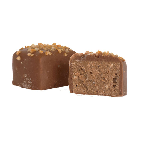 1kg box of 'Hazel' Hazelnut Parcels Enrobed in Milk Chocolate