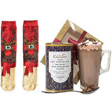 Hot chocolate gift set and Reindeer socks
