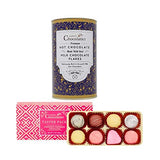 Martins Chocolatier Chocolate Taster Pack & Hot Chocolate Tin | Milk Chocolate | Drinking Chocolate