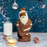 Martin’s Chocolatier Chocolate Santa | Festive Chocolate Gift | White Chocolate Truffles | Milk Chocolate, White Chocolate and Dark Chocolate