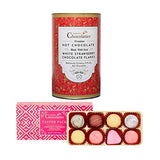 Martins Chocolatier Chocolate Taster Pack & Hot Chocolate Tin | Milk Chocolate | Drinking Chocolate